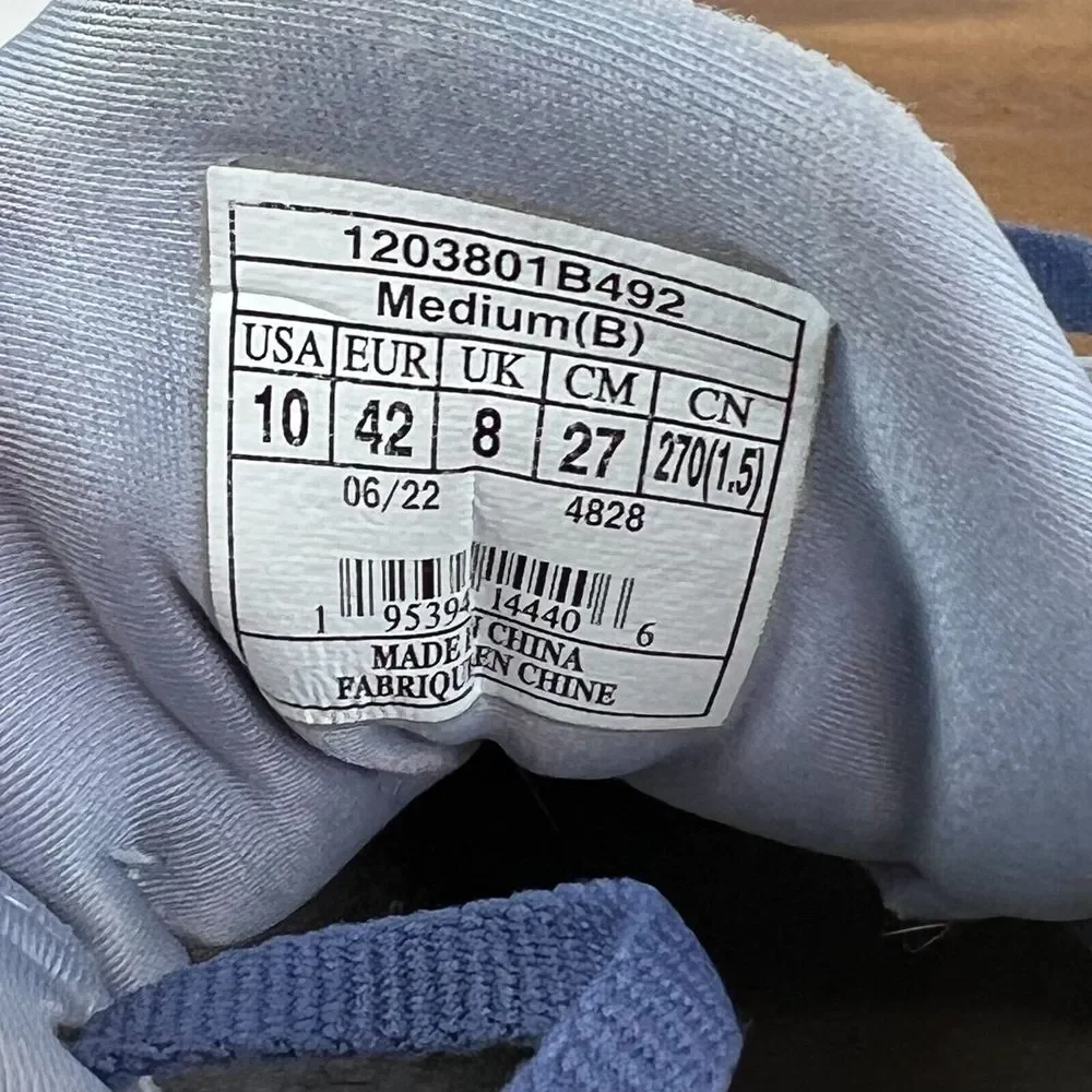 Womens Brooks‎ Ghost 15 Blue Athletic Running Shoes Sneakers Size 10 B GUC